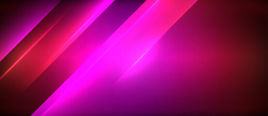 Obraz premium An electric blue and magenta background with glowing lines, featuring a colorful pattern of tints and shades in shades of purple, violet, and pink. Graphics creating a vibrant and dynamic aesthetic