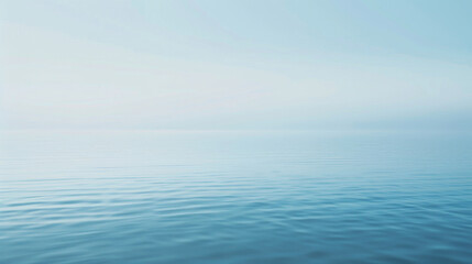 Obraz premium background image of a calm serene body of water, evoking a sense of meditation, peacefulness, tranquility and mindfulness
