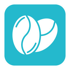 Beans icon vector image. Can be used for Nutrition.