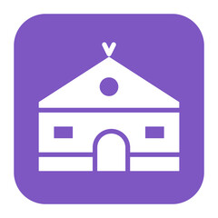 Polygonal Tent icon vector image. Can be used for Trekking.