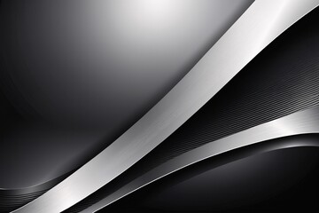 Abstract Geometric 3D Backgrounds in Gray and White
