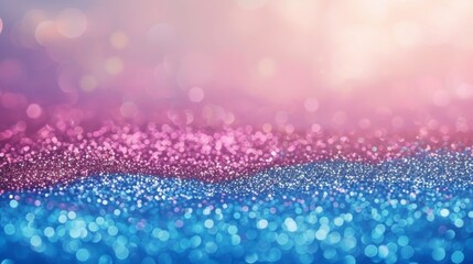 Fototapeta premium Gender Reveal Celebration Blue and Pink Party for Boy or Girl, Happy Baby Shower Announcement with Cute Illustration and attributes. Great as invitation card design template