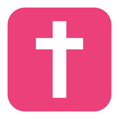 Obraz premium Latin Cross icon vector image. Can be used for Carnival.