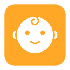 Baby icon vector image. Can be used for Child Adoption.