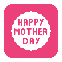 Mother Day icon vector image. Can be used for Child Adoption.