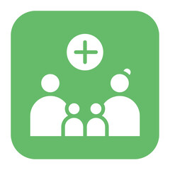 Positive Parenting icon vector image. Can be used for Child Adoption.