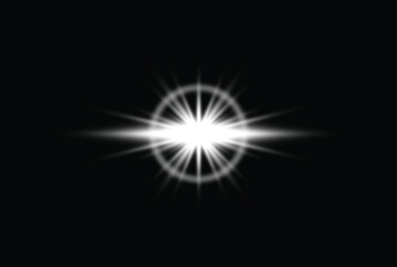 Obraz premium Abstract colorful lens flare Pack background