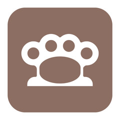 Knuckle icon vector image. Can be used for Shooting.