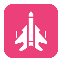 Obraz premium Jet icon vector image. Can be used for Shooting.
