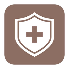 Protective Visor icon vector image. Can be used for Nursing.