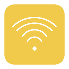 Wifi icon vector image. Can be used for Coworking Space.