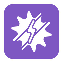 Flash Stamp icon vector image. Can be used for Documents And Files.