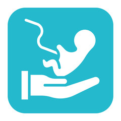 Childbirth icon vector image. Can be used for Maternity.