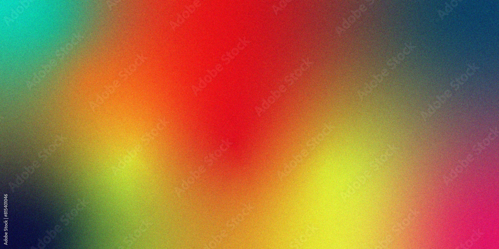 Poster gradient background colors with noise effect grain blurry texture. lime to pink grainy gradient blur
