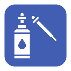 Serum icon vector image. Can be used for Dermatology.
