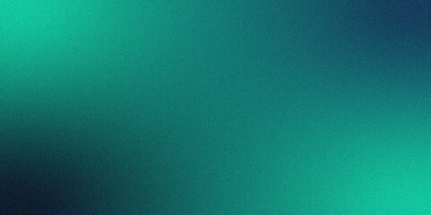 Abstract blue purple green color gradient background. Iridescent grainy grunge texture with with heavy noise and gradient. Cobalt sapphire blue color gradient blurred backdrop.