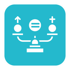 Gender Equality icon vector image. Can be used for Human Rights.