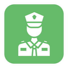 Police icon vector image. Can be used for Human Rights.