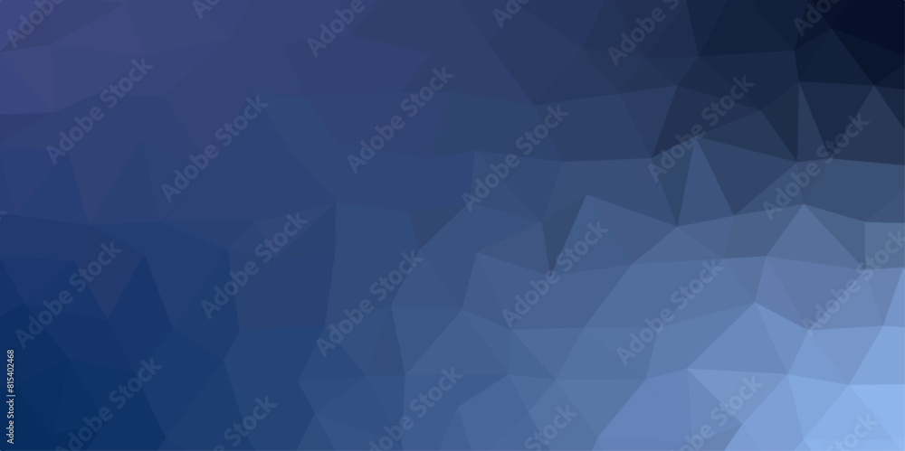 Aufkleber Multi color vector polygon abstract background. Colorful shining triangular template. Geometric background in Origami style with gradient. Trendy Low poly polygonal banner template.