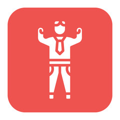 Employee Motivation icon vector image. Can be used for Staff Management.