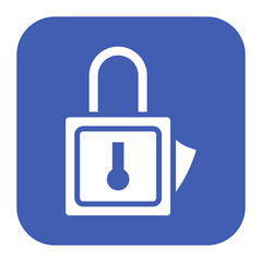 Security icon vector image. Can be used for Online Store.