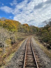 Fototapeta premium Nemuro Train 根室本線