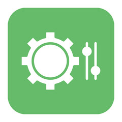 Settings icon vector image. Can be used for Digital Retail.
