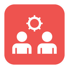 Cohesion icon vector image. Can be used for Teamwork.