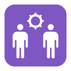 Collective Strength icon vector image. Can be used for Teamwork.