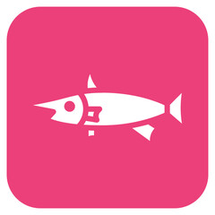 Swordfish icon vector image. Can be used for Fish and Seafood.