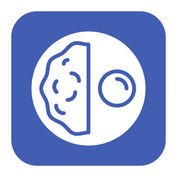 recommend clip art: Omelette icon vector image. Can be used for Brunch.