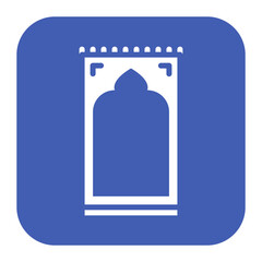 Prayer Rug icon vector image. Can be used for Islamic New Year.
