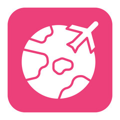 Travel icon vector image. Can be used for Vacation Planning.