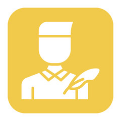 Author Male icon vector image. Can be used for Literature.