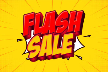 flash sale design banner poster vector free