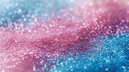 Obraz premium Gender Reveal Celebration Blue and Pink Party for Boy or Girl, Happy Baby Shower Announcement with Cute Illustration and attributes. Great as invitation card design template