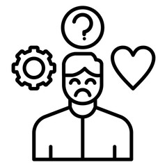 Stress Free vector icon. Can be used for Comfort iconset.