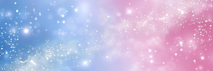 Obraz premium Gender Reveal Celebration Blue and Pink Party for Boy or Girl, Happy Baby Shower Announcement with Cute Illustration and attributes. Great as invitation card design template