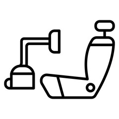 Vacuum Interior vector icon. Can be used for Car Wash iconset.