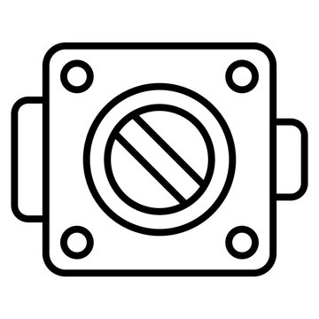 recommend clip art: Throttle Plate vector icon. Can be used for Car Wash iconset.