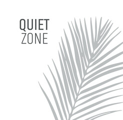 quiet zone sign	