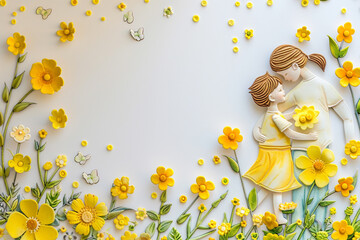 beautiful card for mother day