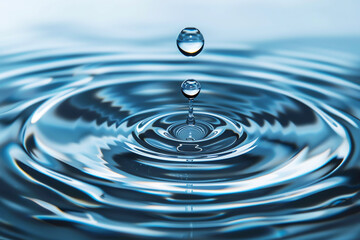 drop of water, AI generated