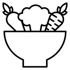 Vegetables vector icon. Can be used for Agriculture iconset.
