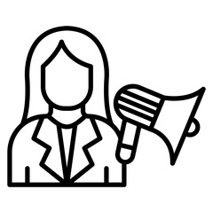 Activism vector icon. Can be used for Human Rights iconset.