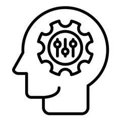 Adaptability vector icon. Can be used for Action Plan iconset.