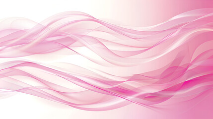 shot of pink abstract smoke form flowing across frame with copy space on a pure white background ,Abstract wave colorful background