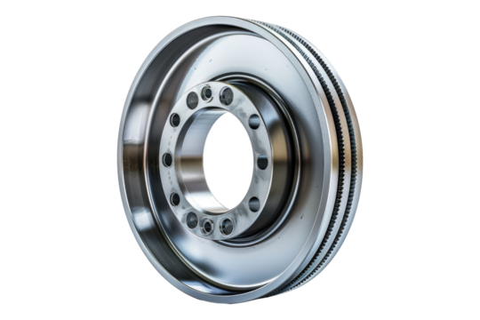 Bearing spare part isolated on transparent background