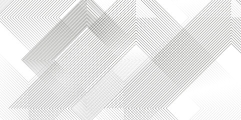 Vector abstract boxes background. Modern technology illustration with square mesh. Digital geometric abstraction with lines and points. Cube cell.