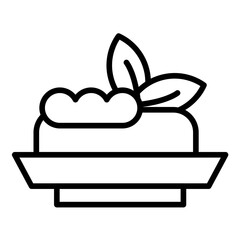 Bruschetta vector icon. Can be used for World Cuisine iconset.